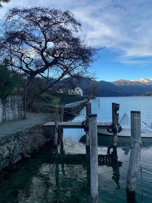 Villa Giardino Con Pontile Sul Lago D'Orta In Riva Orta San Giulio Exterior foto